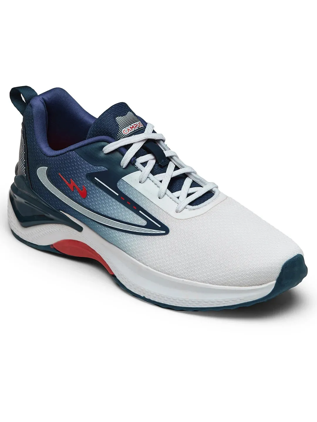 VESPER White Men's Running Shoes sold by Campus Shoes product image thumbnail 2