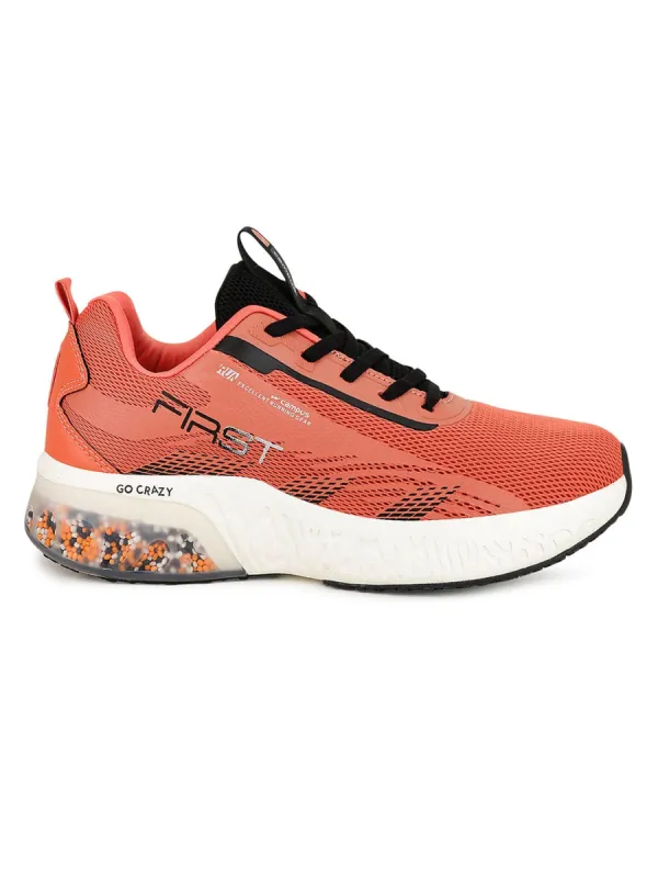 FIRST Orange Men's Running Shoes sold by Campus Shoes