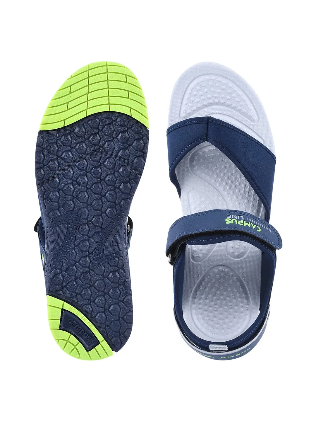 GC-2306 Navy Men's Sandals sold by Campus Shoes product image thumbnail 4