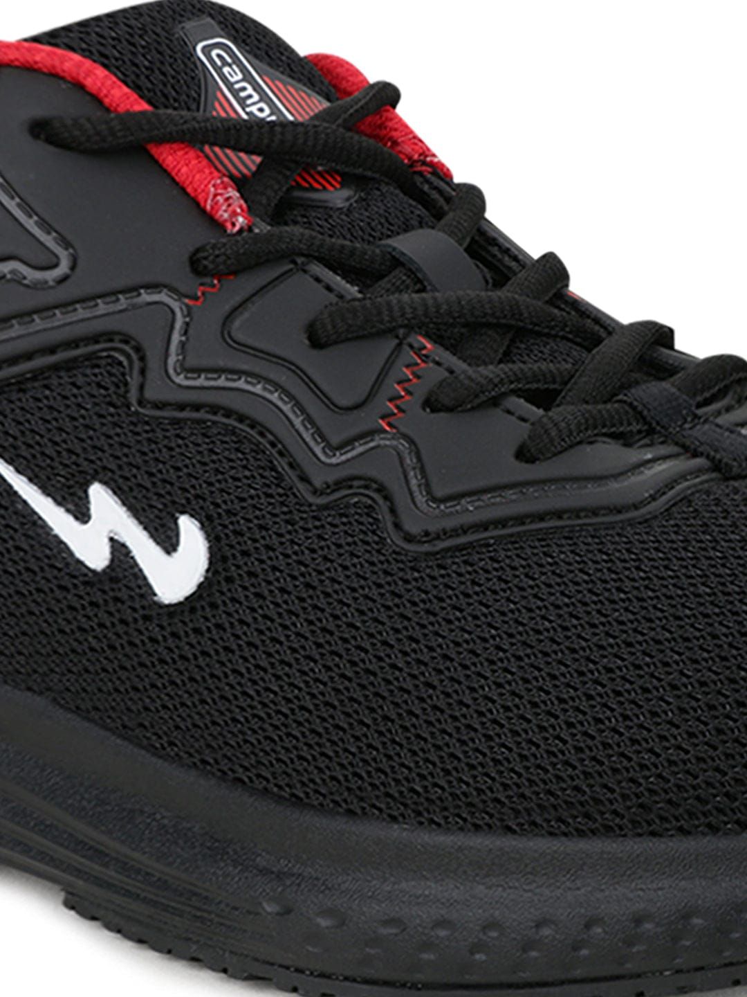 STEVEN Black Men's Running Shoes sold by Campus Shoes product image thumbnail 5