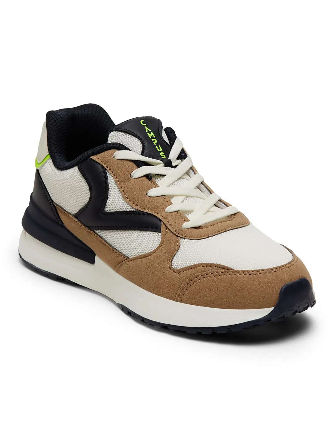 DERBI Beige Women's Sneakers sold by Campus Shoes product image thumbnail 2
