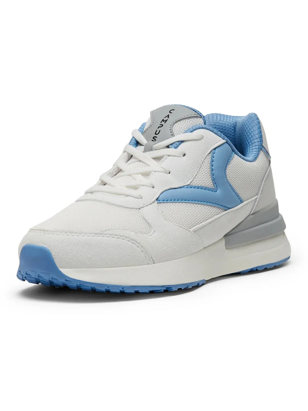 DERBI White Women's Sneakers sold by Campus Shoes product image thumbnail 5