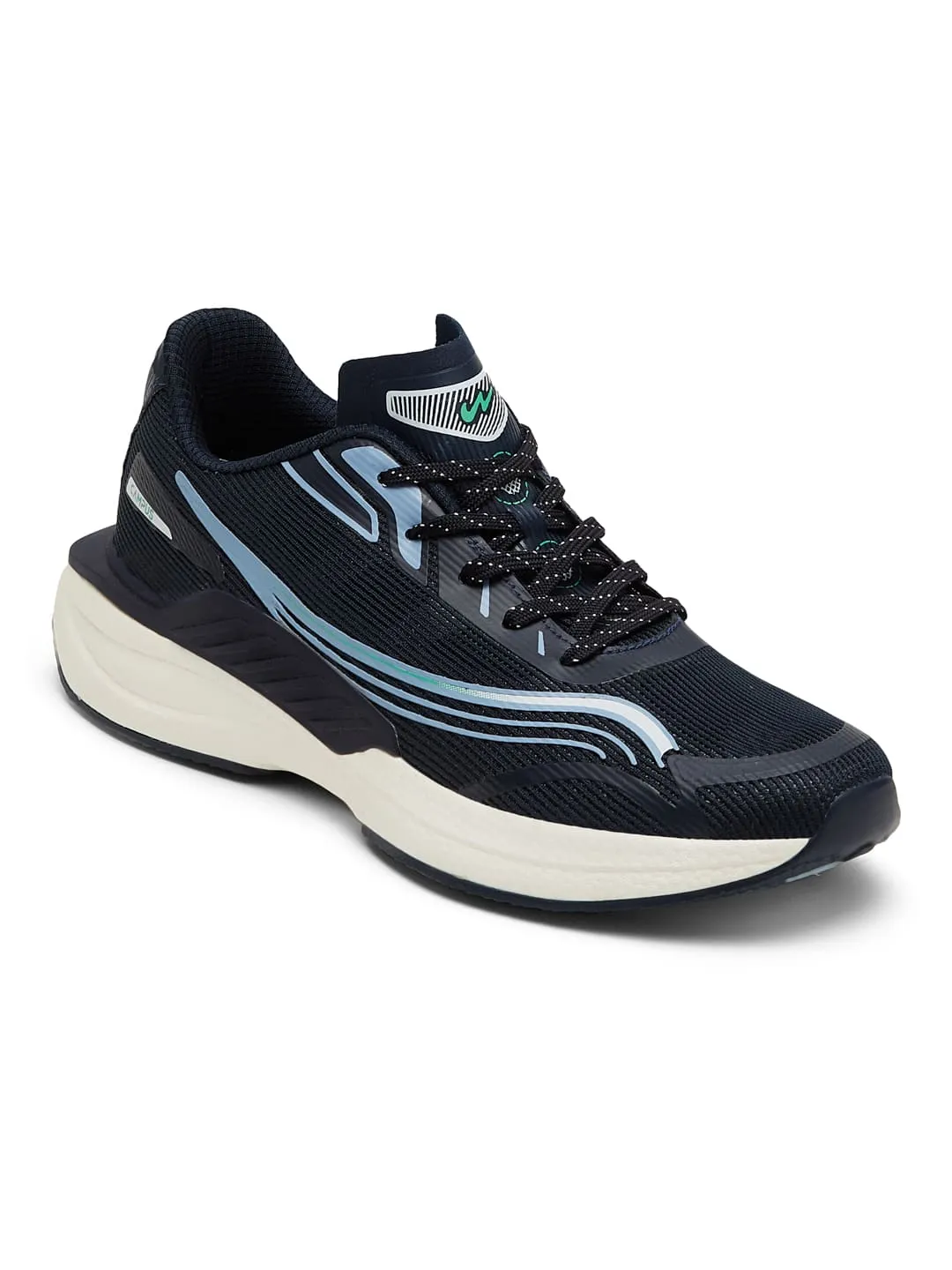 CREED Navy Men's Running Shoes sold by Campus Shoes product image thumbnail 2