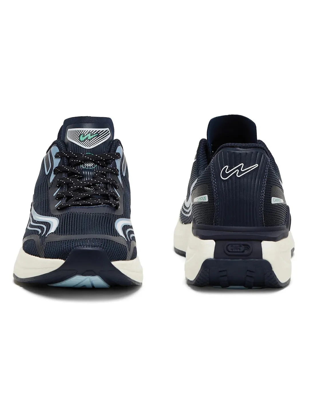 CREED Navy Men's Running Shoes sold by Campus Shoes product image thumbnail 3