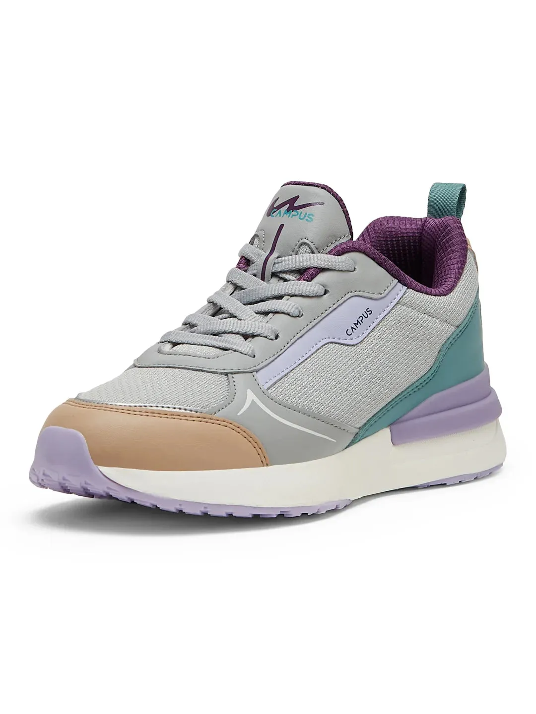 RASSLE Grey Women's Sneakers sold by Campus Shoes product image thumbnail 5