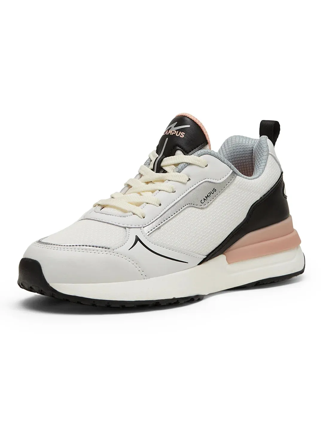 RASSLE White Women's Sneakers sold by Campus Shoes product image thumbnail 5