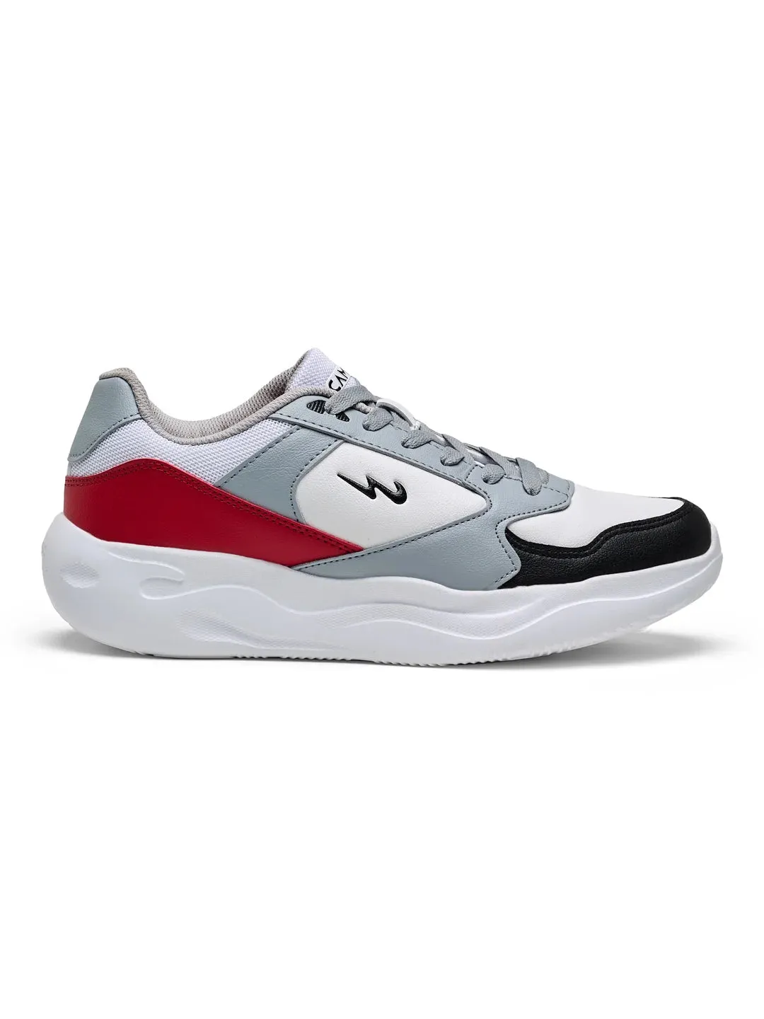 OG-35 White Men's Sneakers sold by Campus Shoes