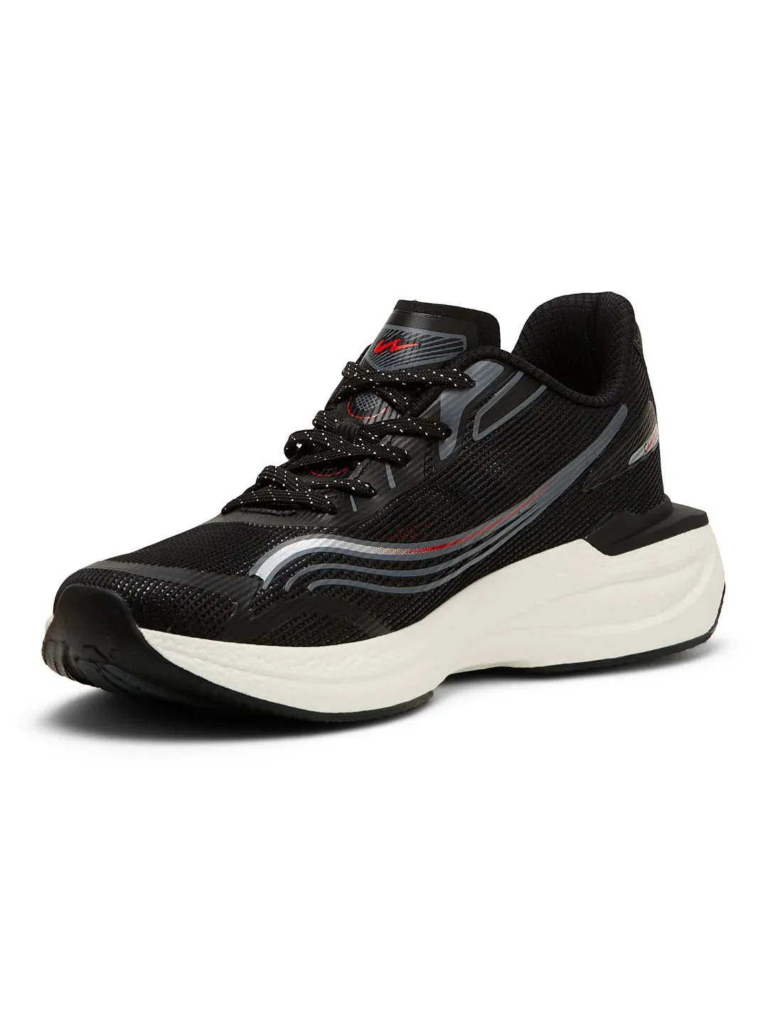 CREED Black Men's Running Shoes sold by Campus Shoes product image thumbnail 5