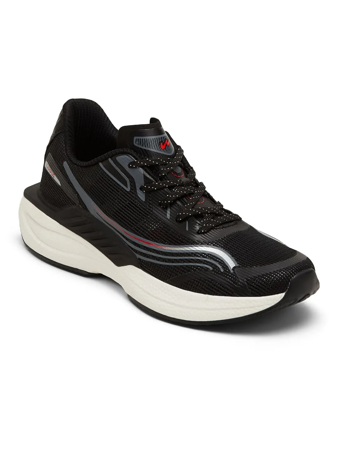 CREED Black Men's Running Shoes sold by Campus Shoes product image thumbnail 2