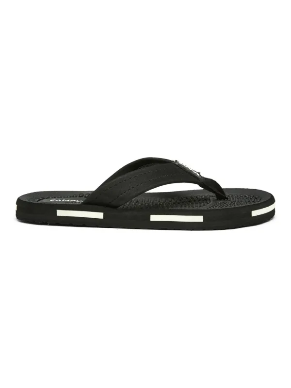 GC-1032-ADV Black Men's Flip Flops sold by Campus Shoes
