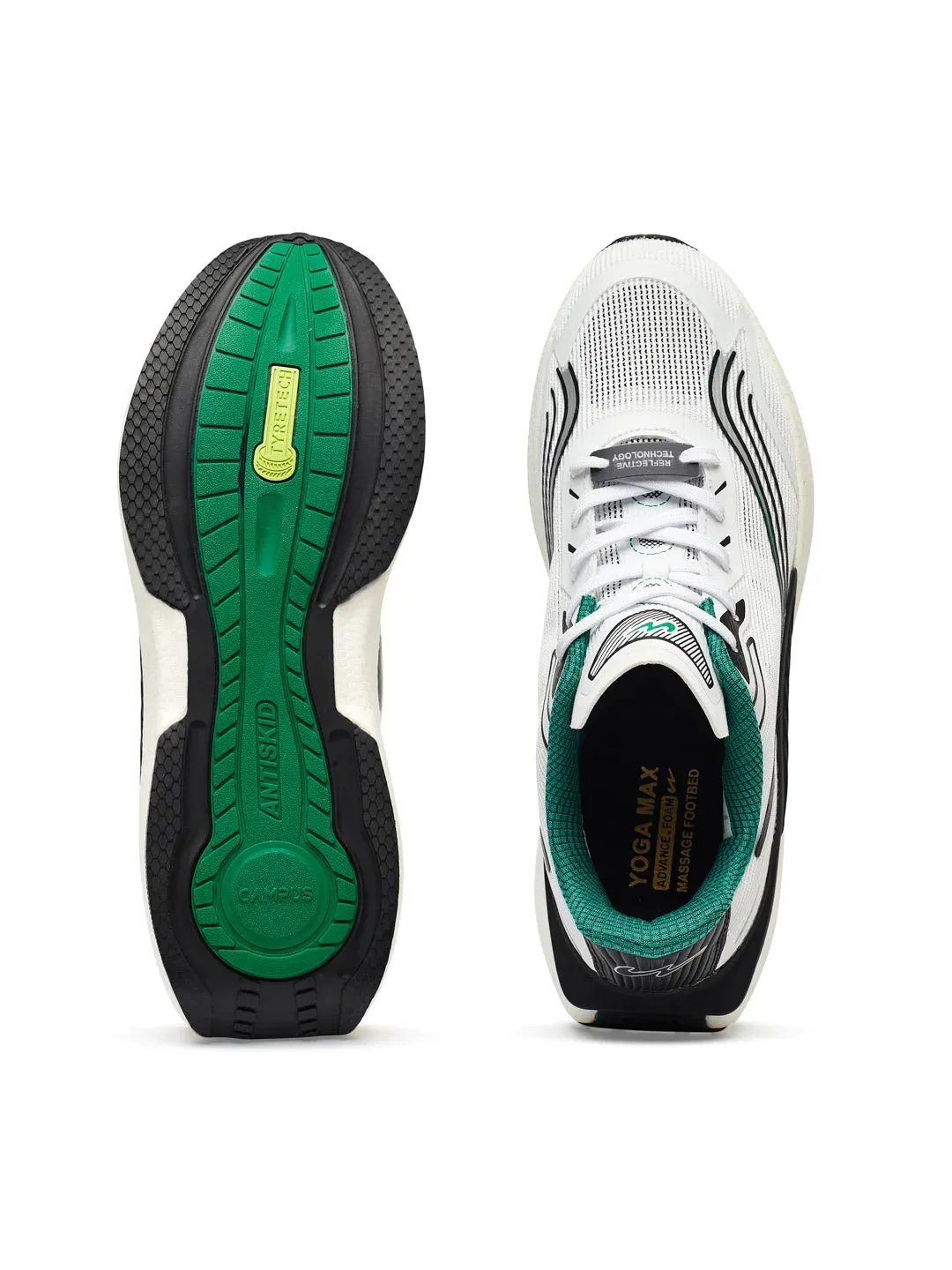 CREED White Men's Running Shoes sold by Campus Shoes product image thumbnail 4