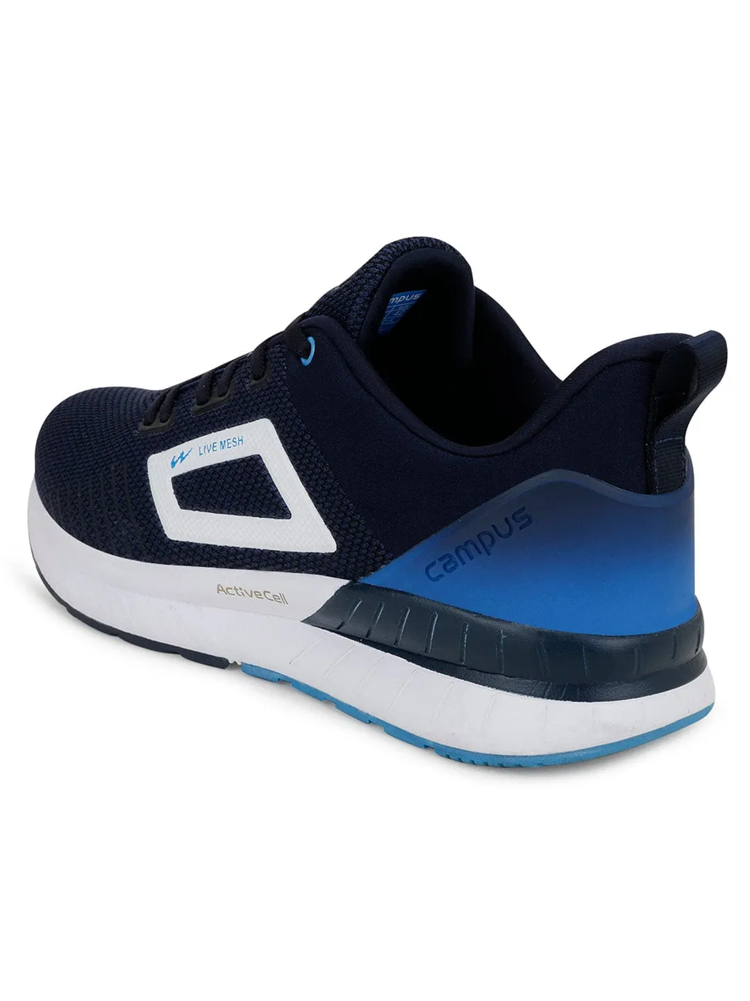 EVOK Navy Men's Sports Shoes sold by Campus Shoes product image thumbnail 3