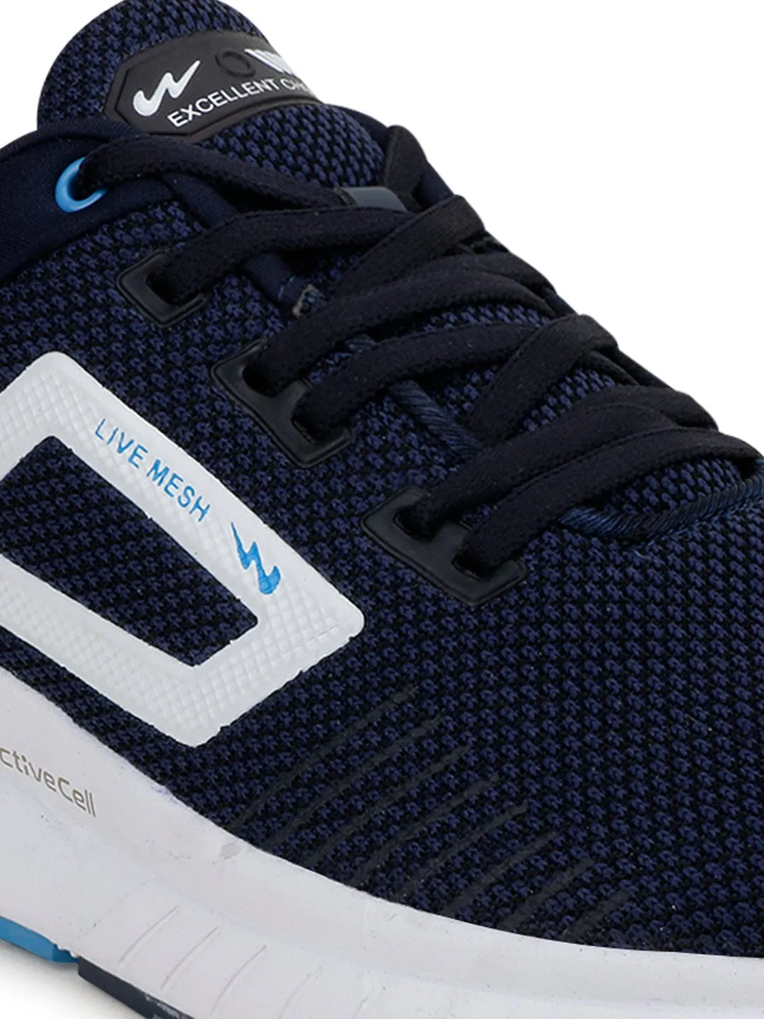 EVOK Navy Men's Sports Shoes sold by Campus Shoes product image thumbnail 5