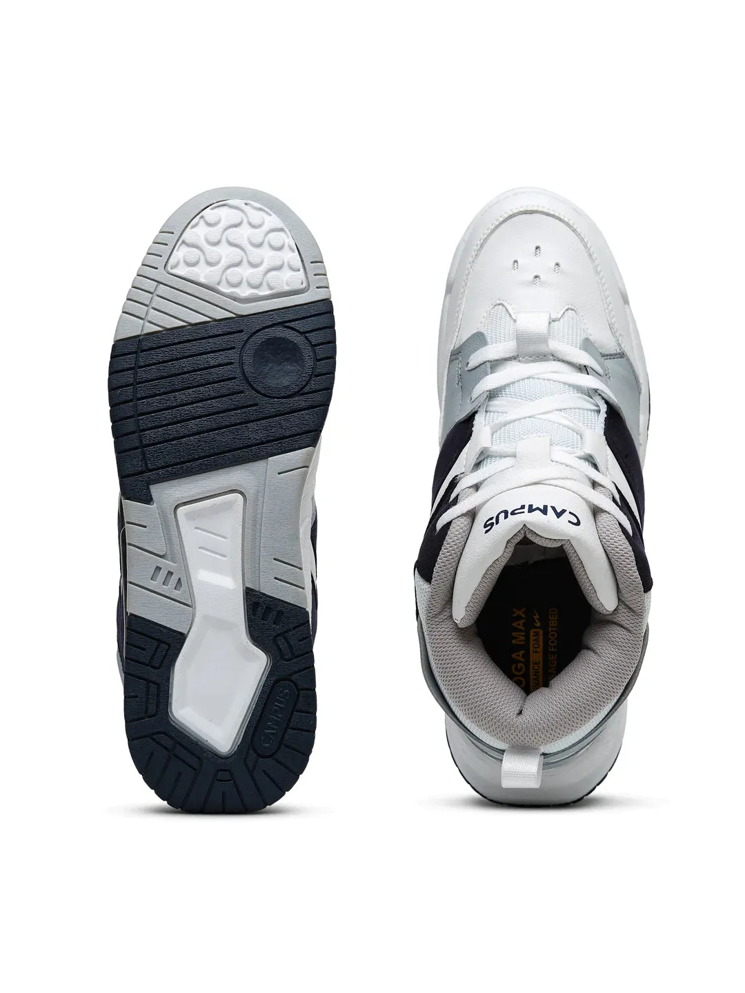 OG-37 White Men's Sneakers sold by Campus Shoes product image thumbnail 4