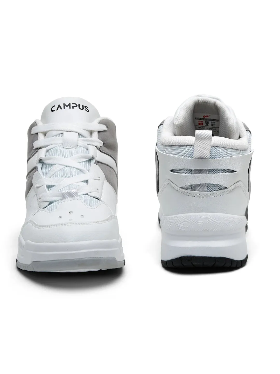 OG-37 White Men's Sneakers sold by Campus Shoes product image thumbnail 3