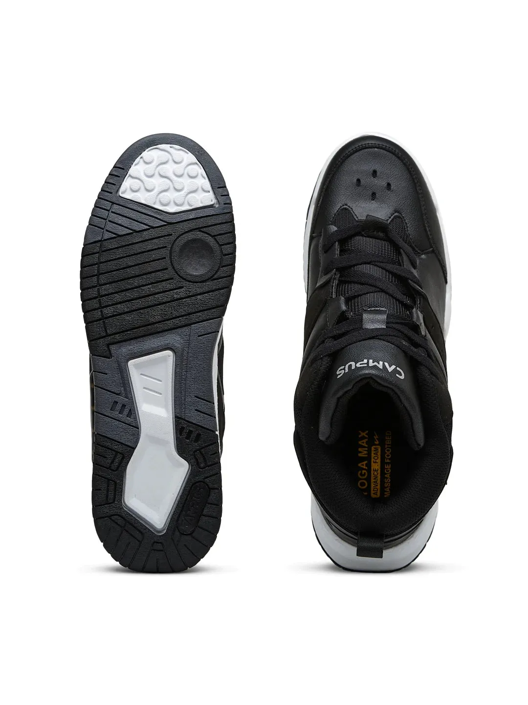 OG-37 Black Men's Sneakers sold by Campus Shoes product image thumbnail 4
