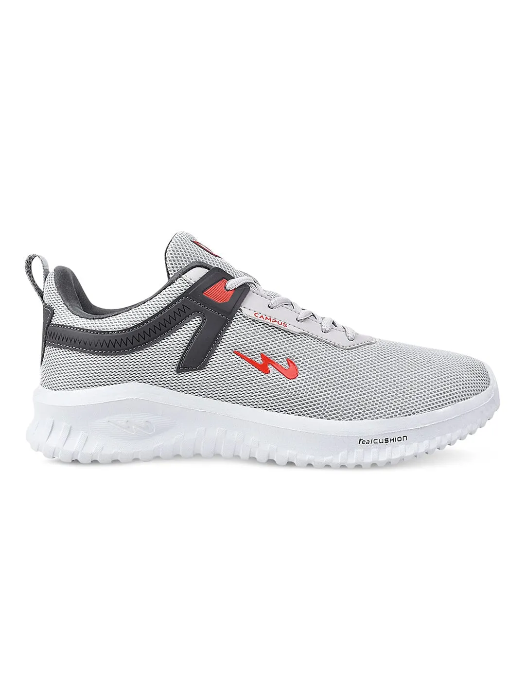 ZIG Grey Men's Running Shoes sold by Campus Shoes