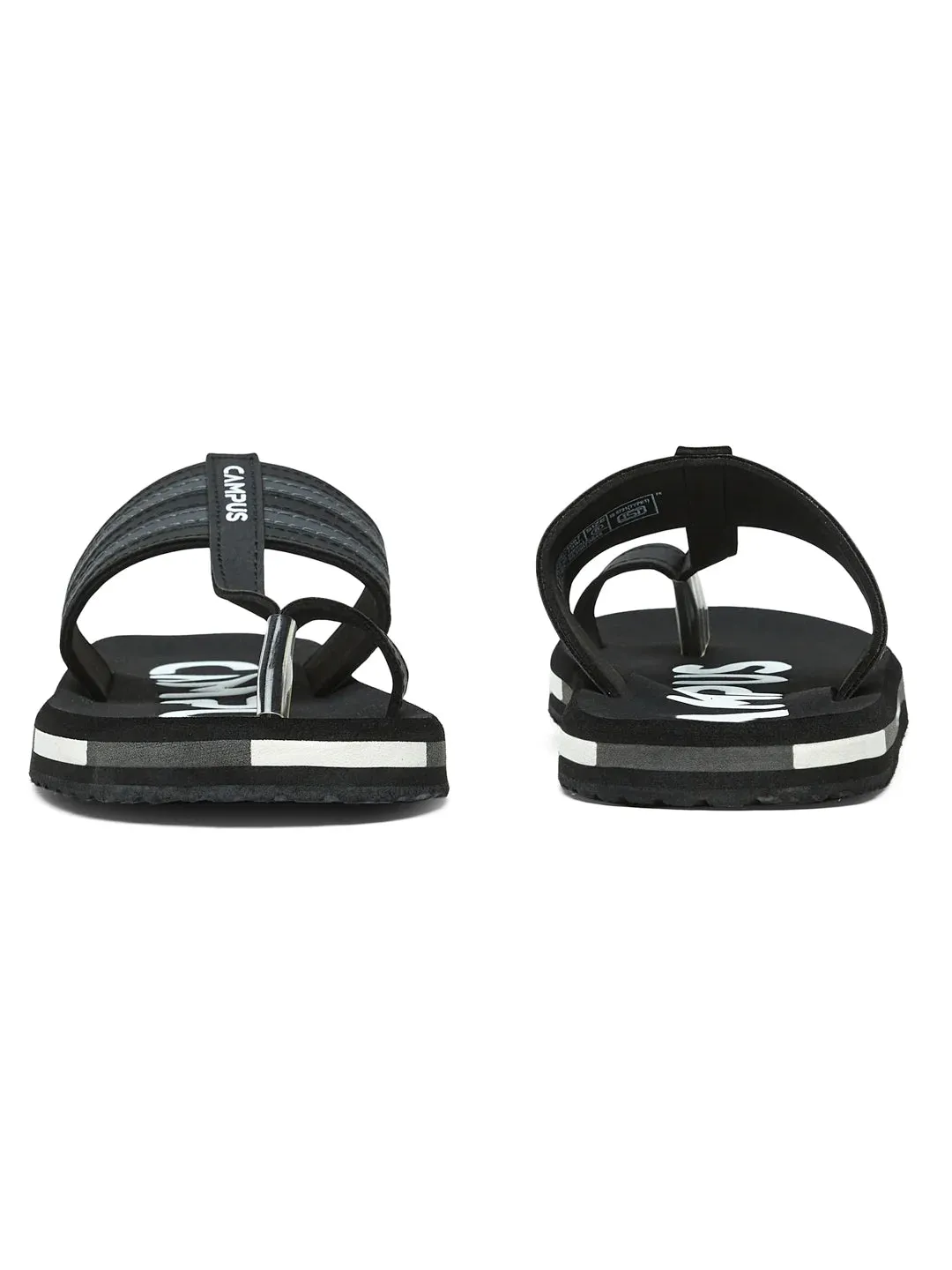 GC-1087 Black Men's Flip Flops sold by Campus Shoes product image thumbnail 3