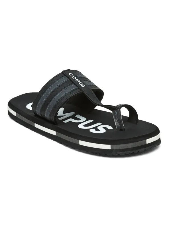 GC-1087 Black Men's Flip Flops sold by Campus Shoes