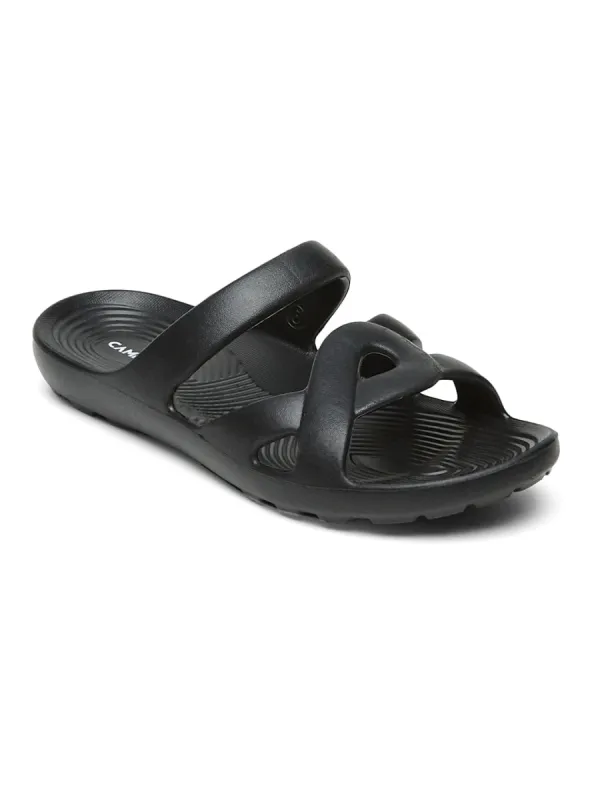 GCW-7001 Black Women's Flip Flops sold by Campus Shoes