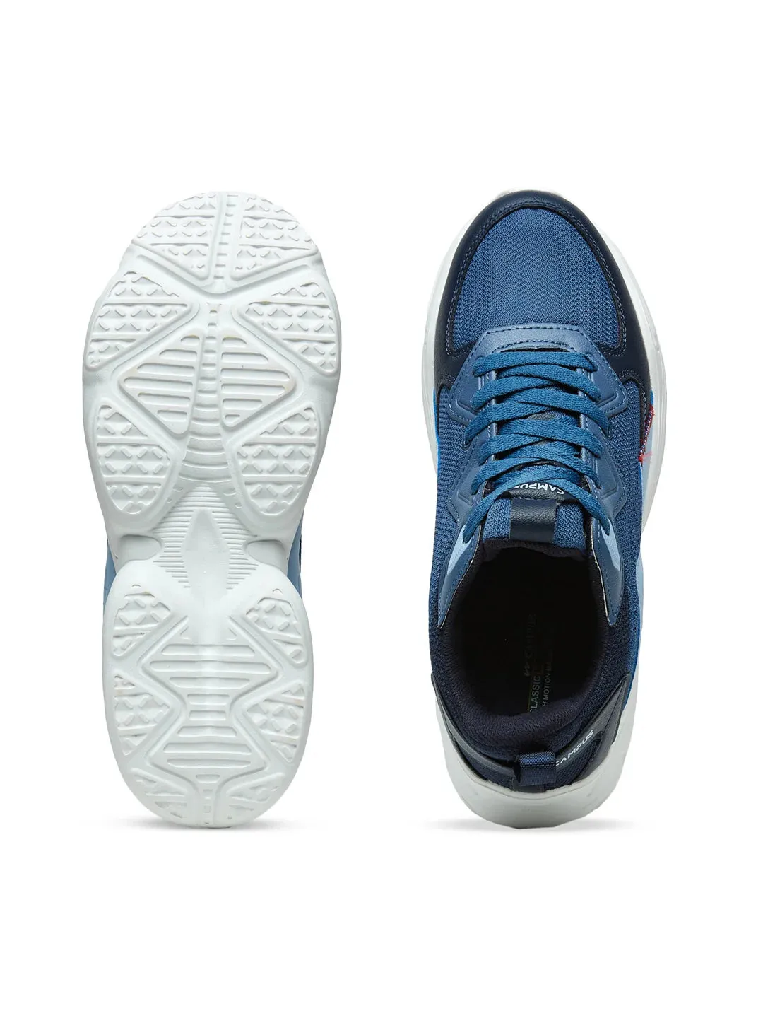 TALON Blue Men's Sneakers sold by Campus Shoes product image thumbnail 4