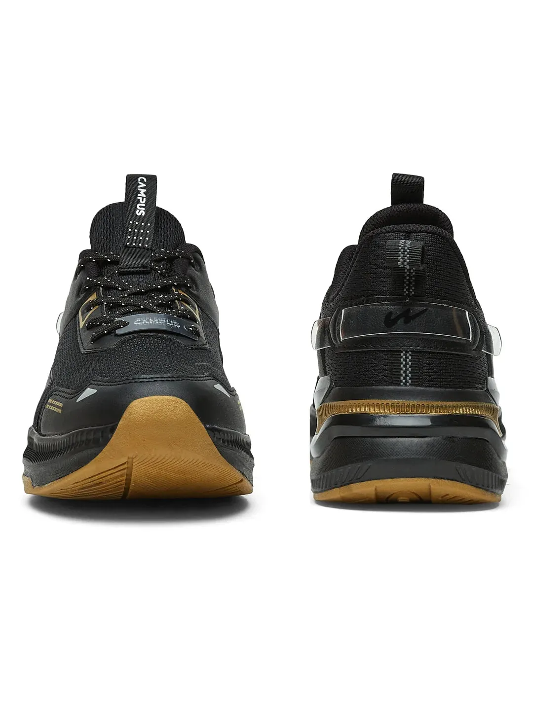 WEEKENDER Black Men's Sneakers sold by Campus Shoes product image thumbnail 3
