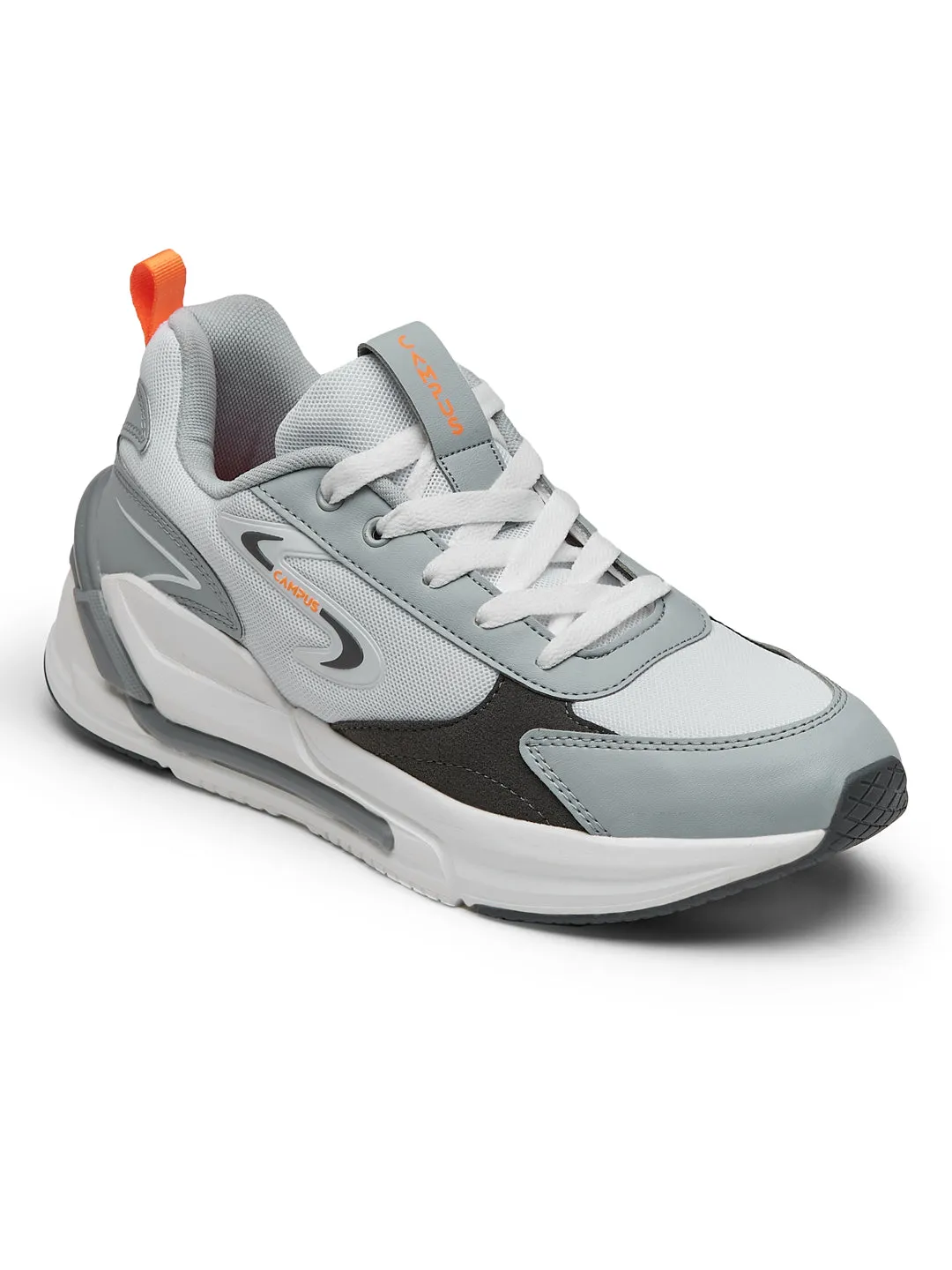 LEVEL White Men's Sneakers sold by Campus Shoes product image thumbnail 2