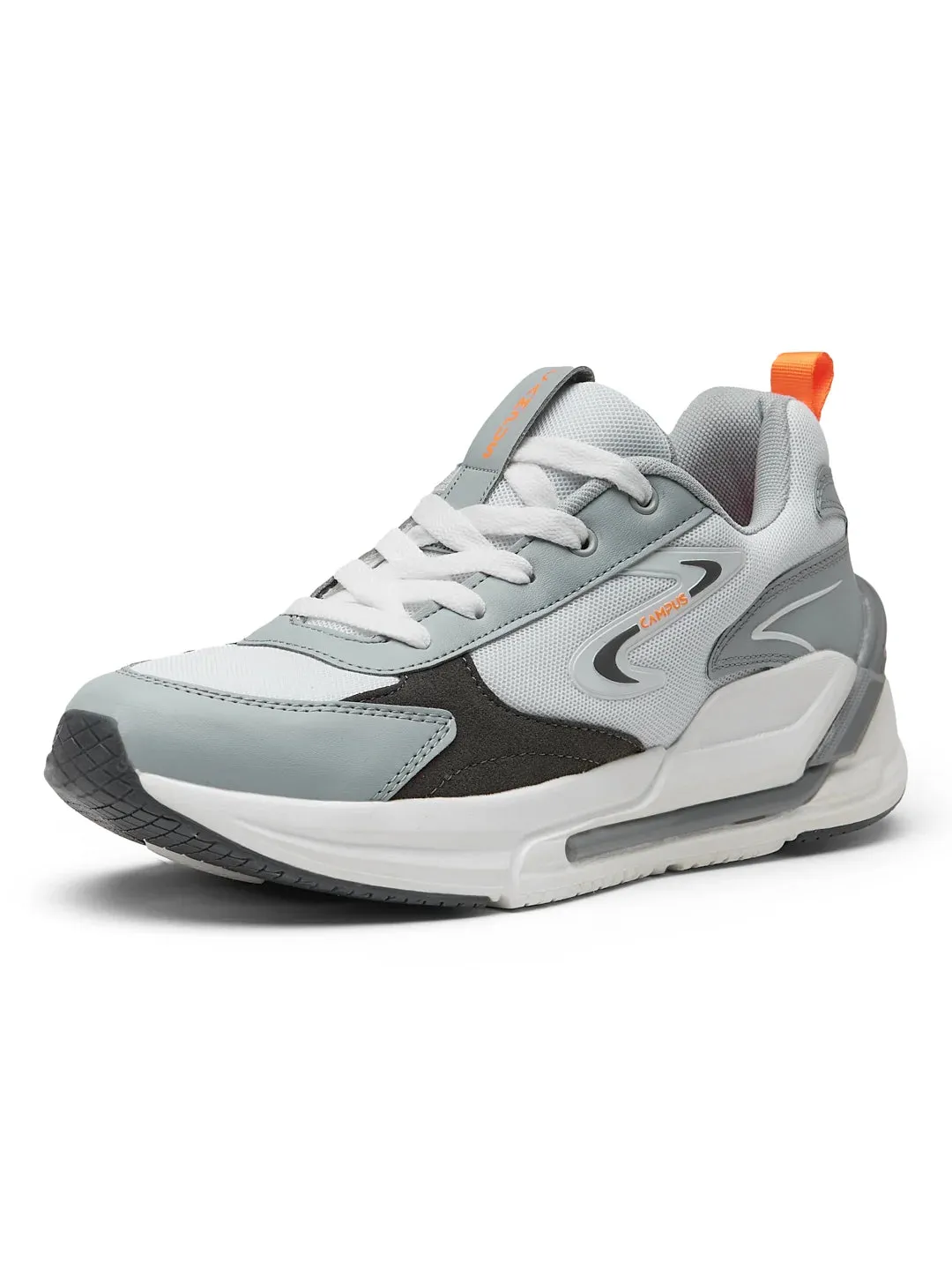 LEVEL White Men's Sneakers sold by Campus Shoes product image thumbnail 5