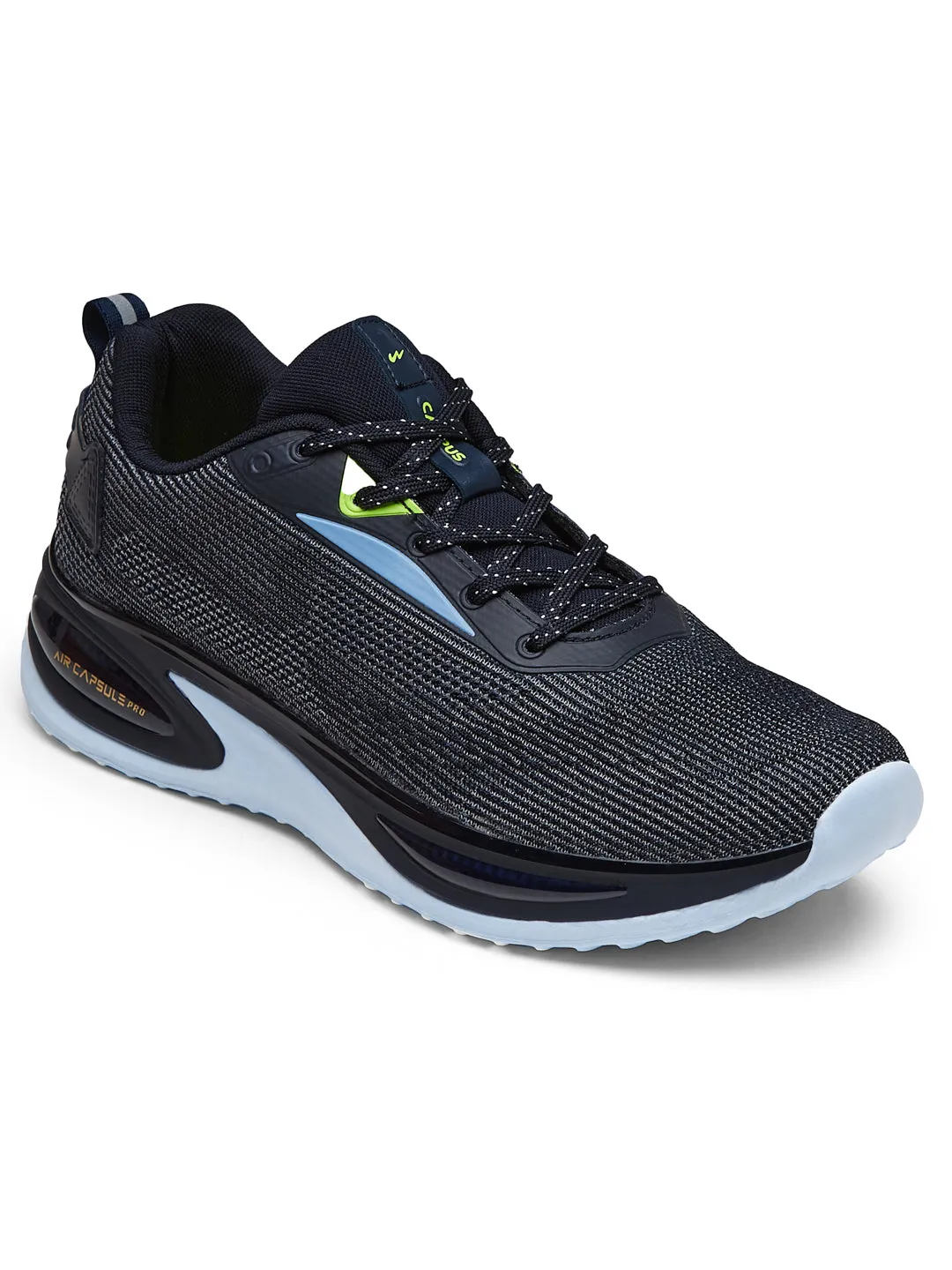 PREXTON Navy Men's Running Shoes sold by Campus Shoes product image thumbnail 2
