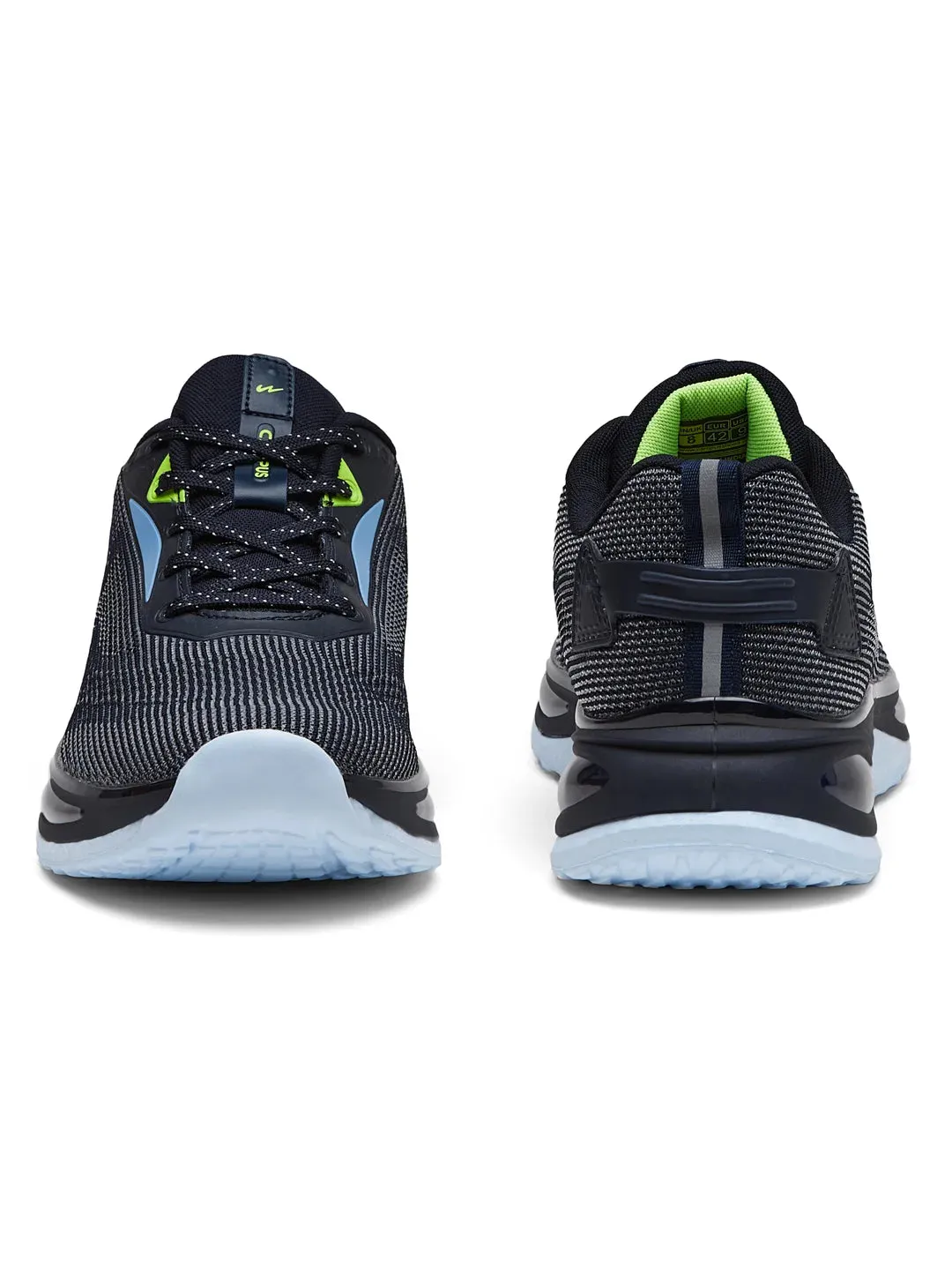 PREXTON Navy Men's Running Shoes sold by Campus Shoes product image thumbnail 3