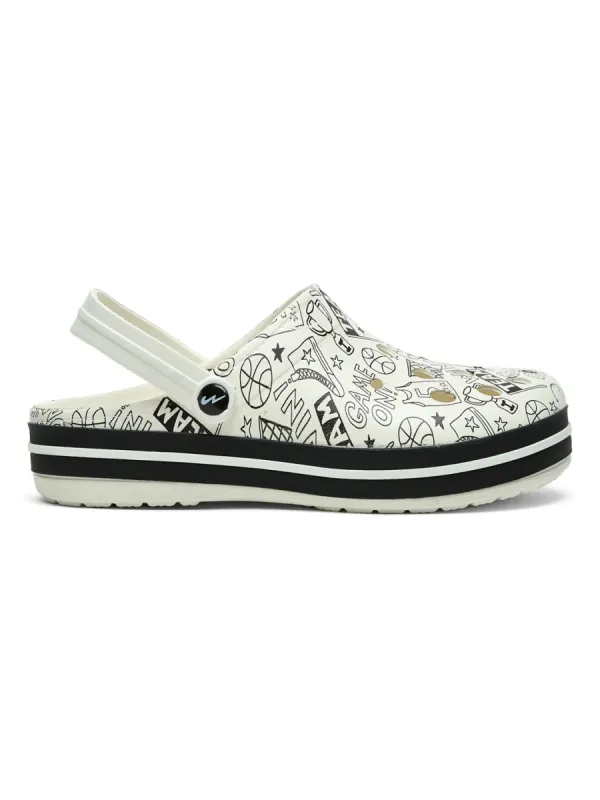 GC-4025 Off White Men's Clogs sold by Campus Shoes