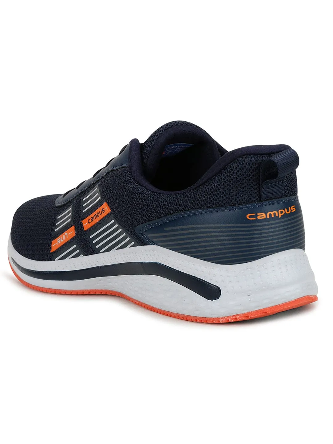 PLATEUE Navy Men's Running Shoes sold by Campus Shoes product image thumbnail 3