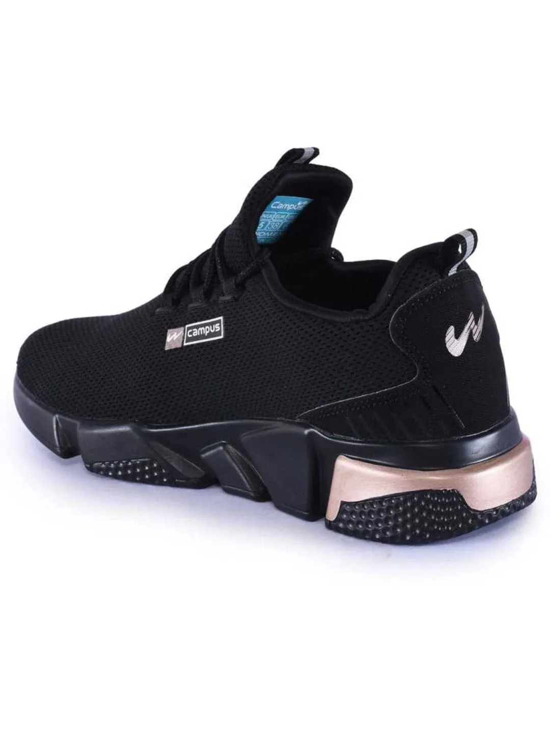 ALEXA Black Women's Running Shoes sold by Campus Shoes product image thumbnail 3