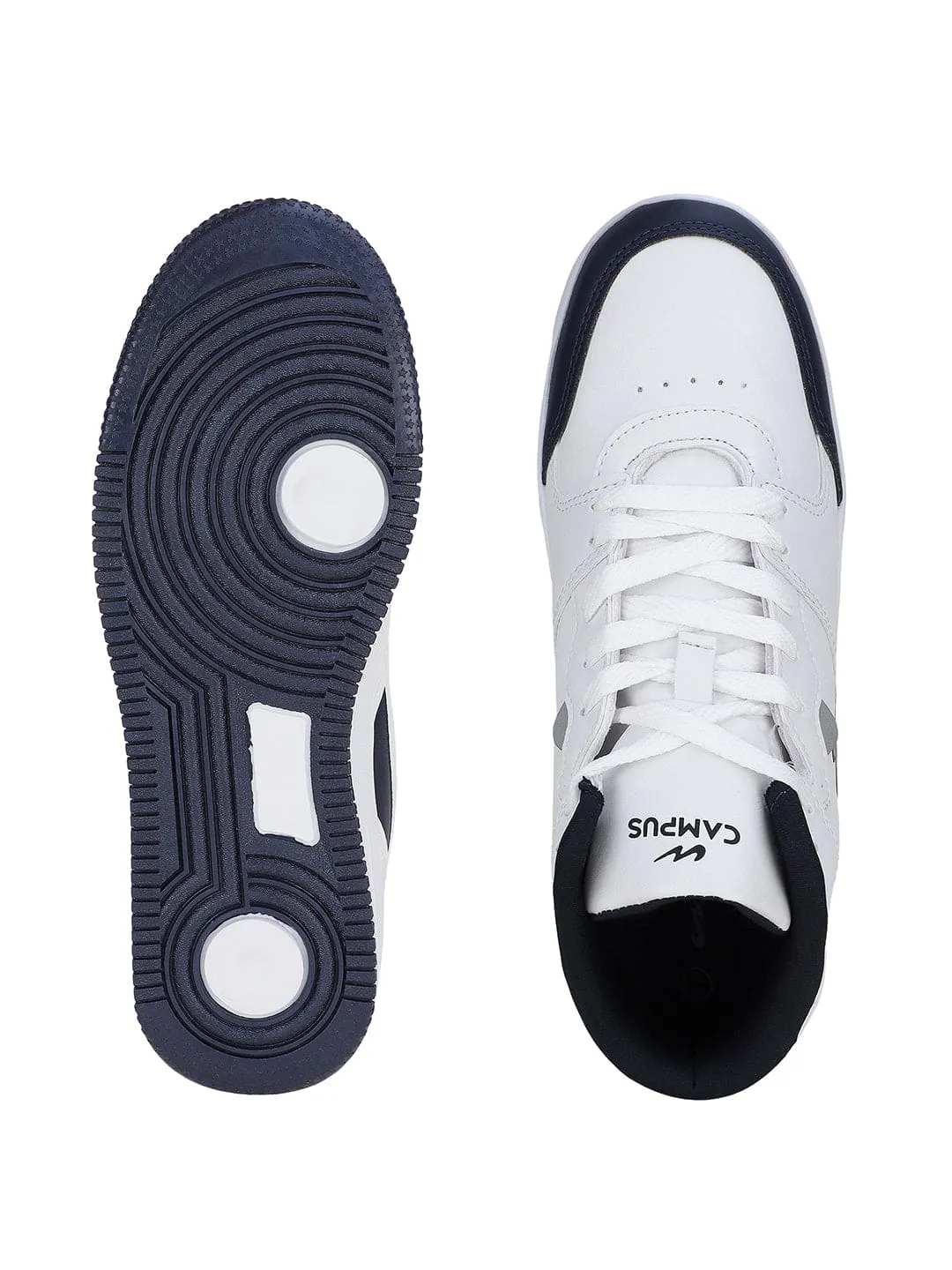 OG-09 White Men's Sneakers sold by Campus Shoes product image thumbnail 4