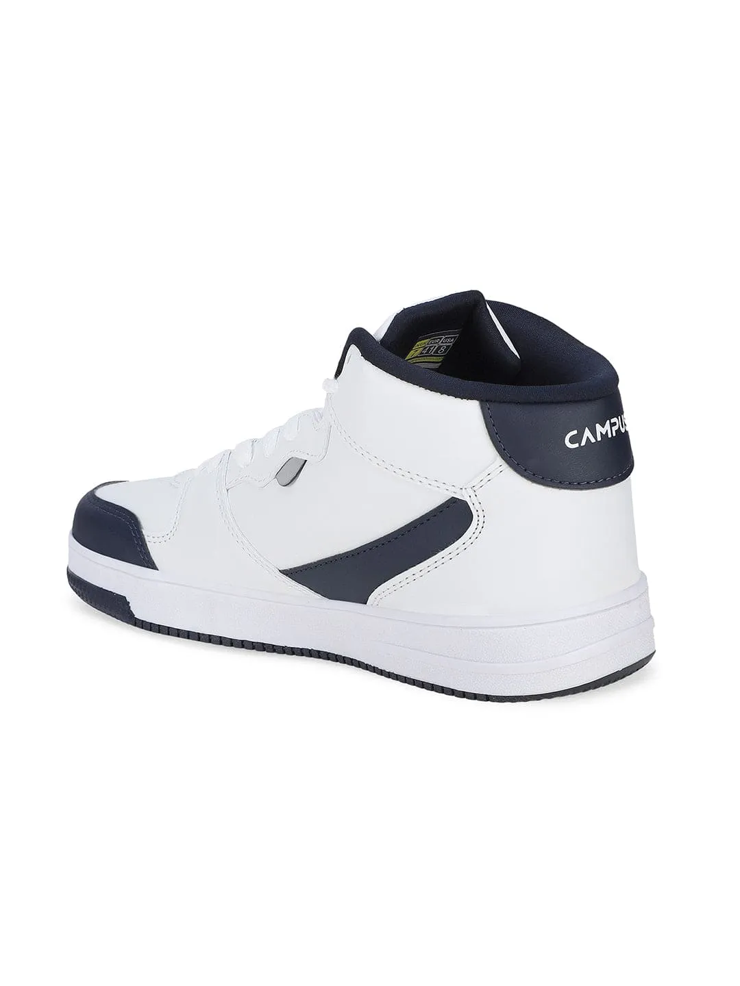 OG-09 White Men's Sneakers sold by Campus Shoes product image thumbnail 3