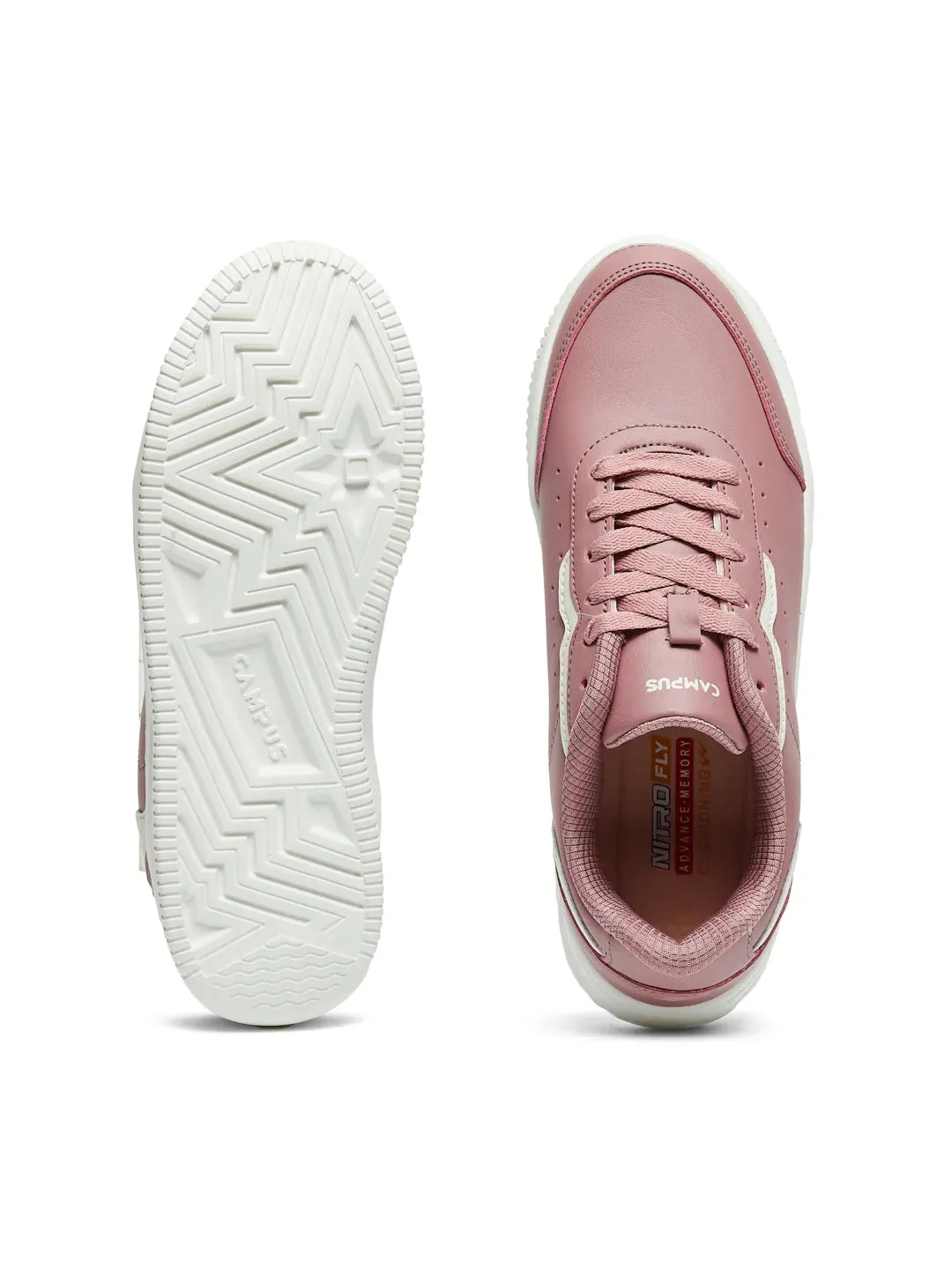 OGL-10 Mauve Women's Sneakers sold by Campus Shoes product image thumbnail 4