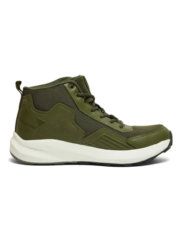 ALLEY Green Men's Sneakers sold by Campus Shoes