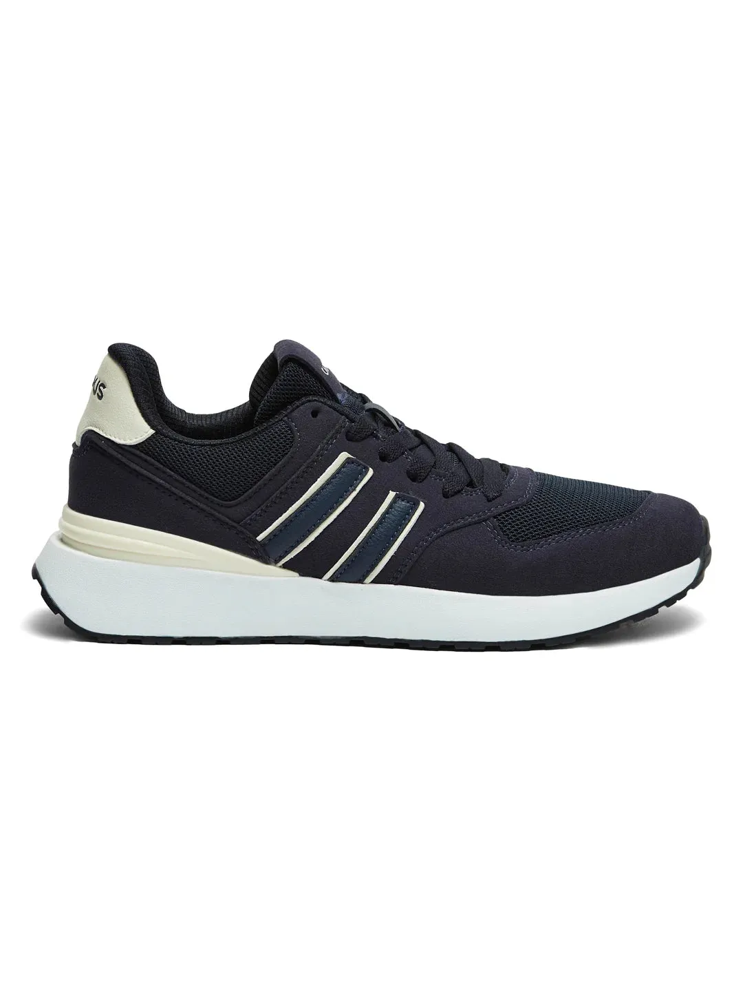 DAZED Navy Men's Sneakers sold by Campus Shoes