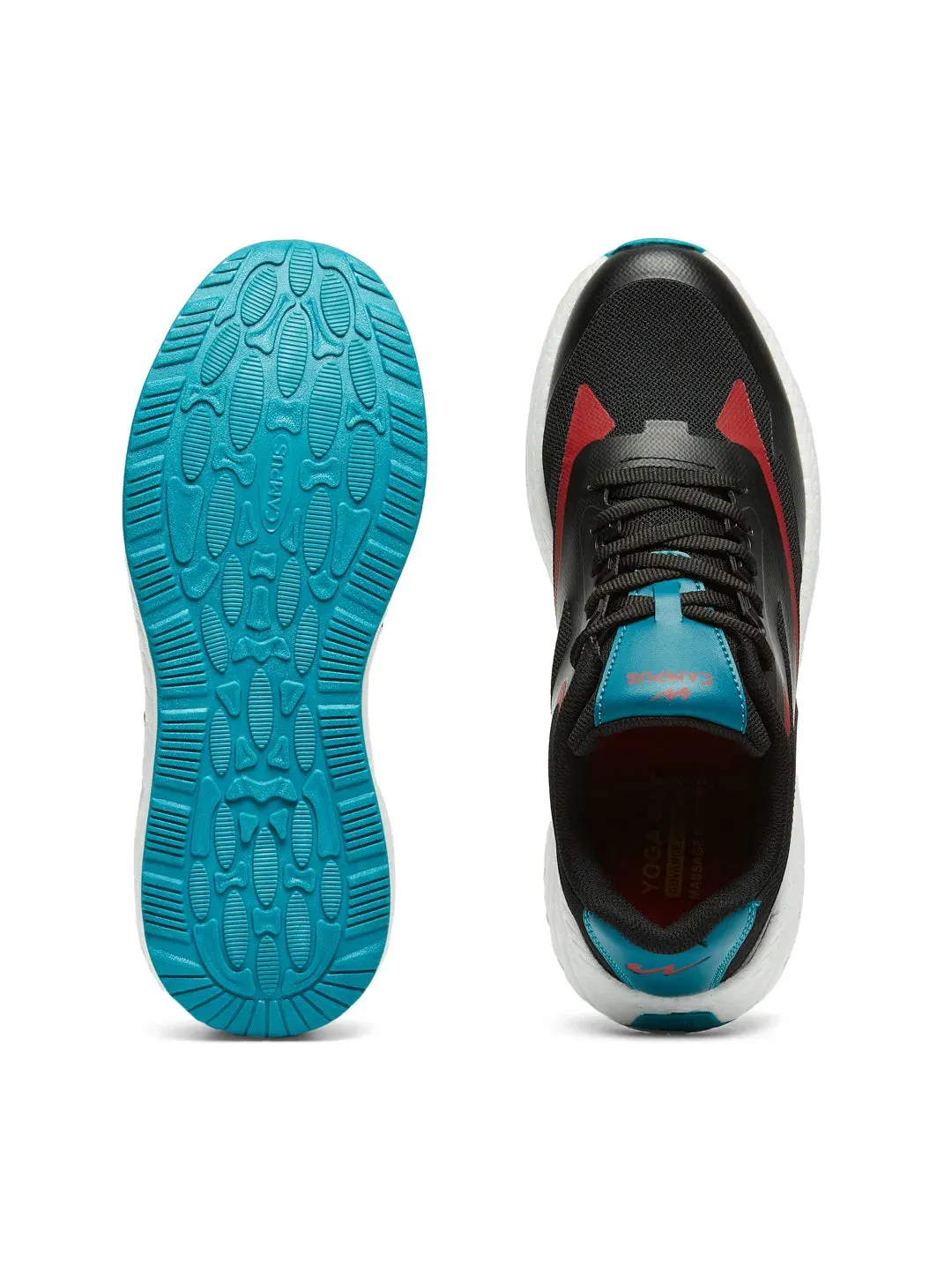 JIVE Black Men's Running Shoes sold by Campus Shoes product image thumbnail 4