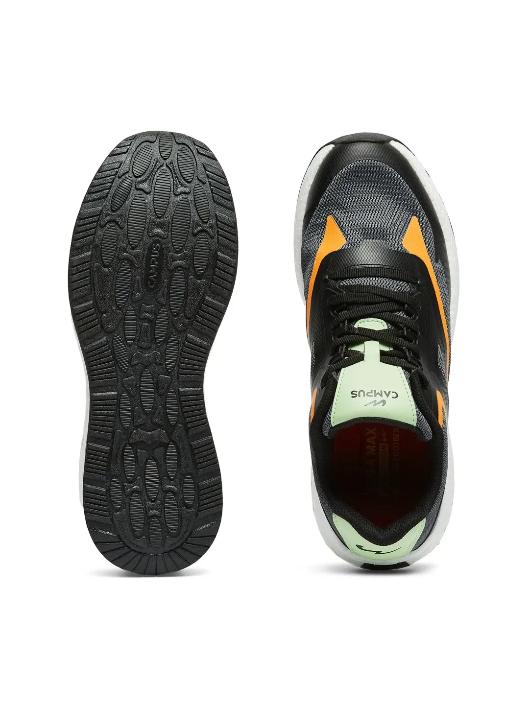 JIVE Grey Men's Running Shoes sold by Campus Shoes product image thumbnail 4