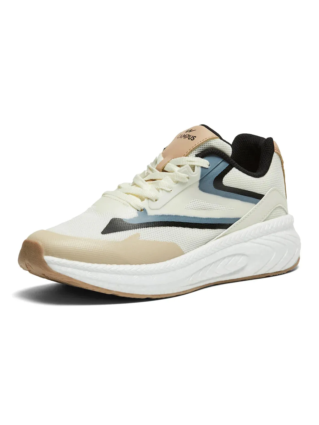 JIVE Off White Men's Running Shoes sold by Campus Shoes product image thumbnail 5