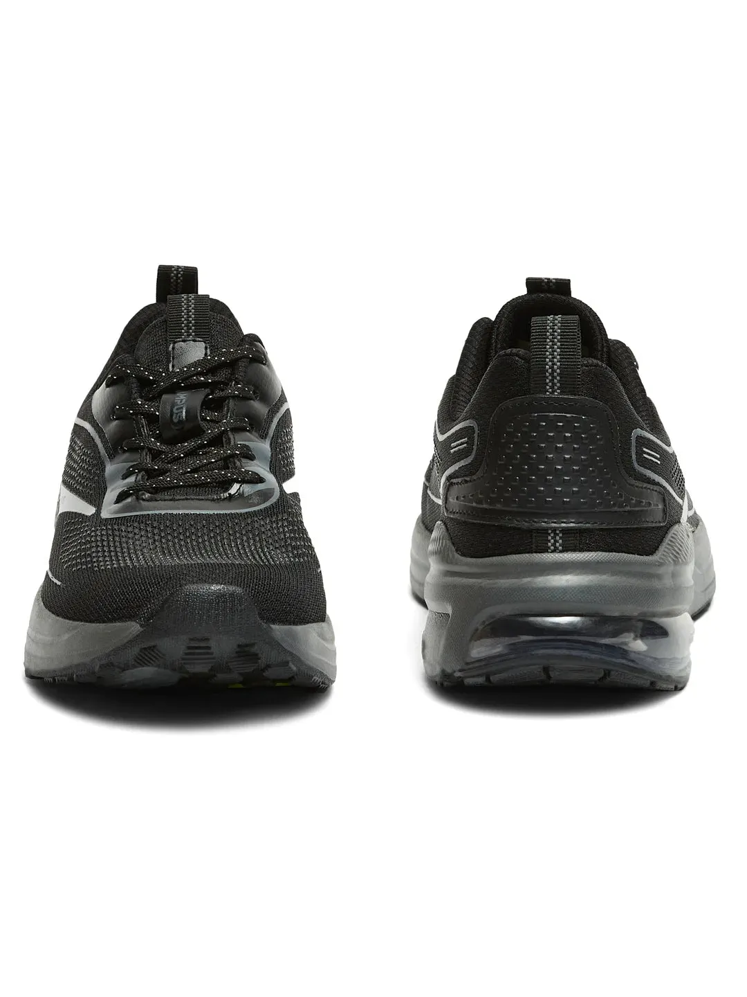 ACETATE Black Men's Running Shoes sold by Campus Shoes product image thumbnail 3