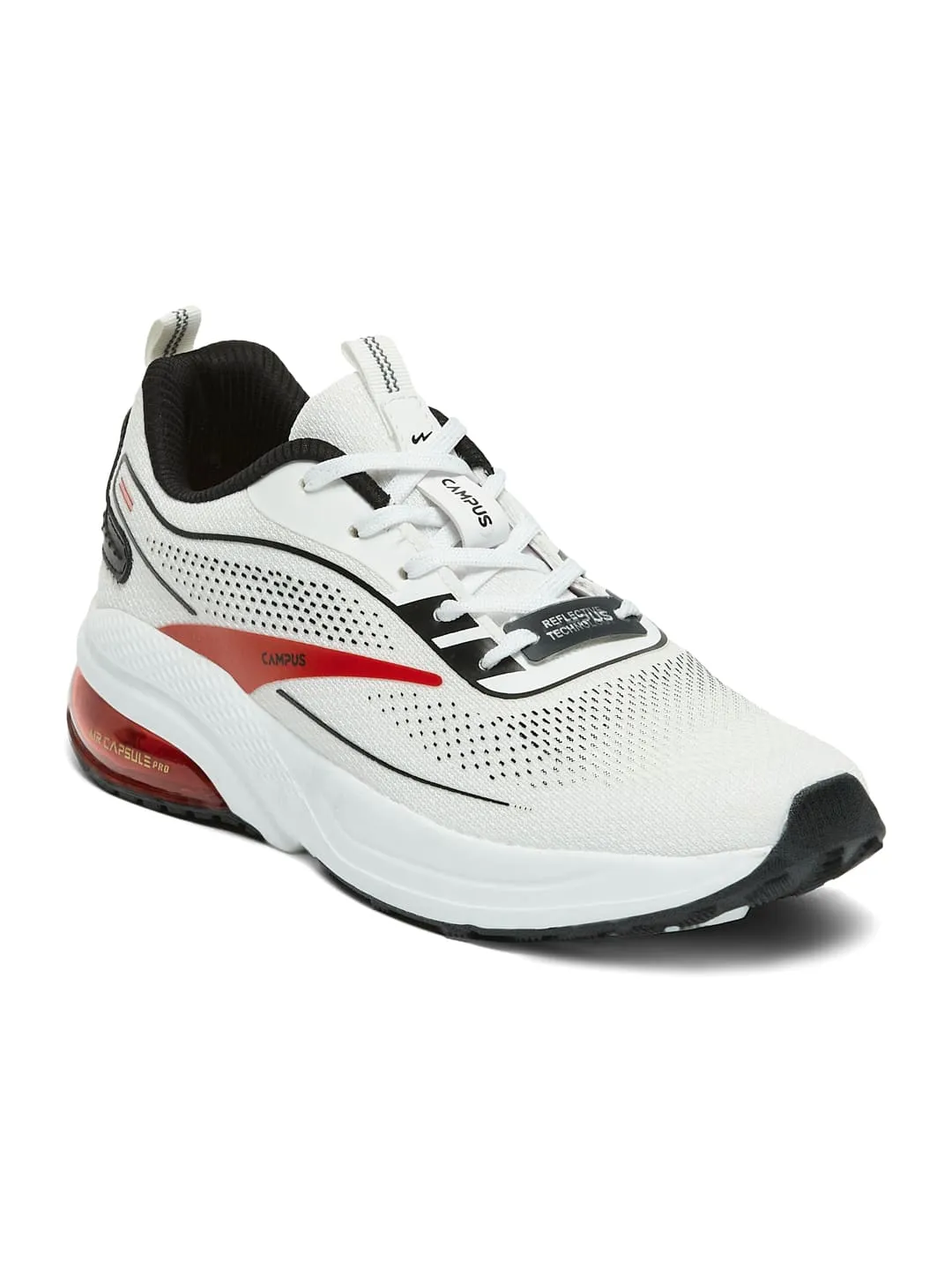 ACETATE White Men's Running Shoes sold by Campus Shoes product image thumbnail 2