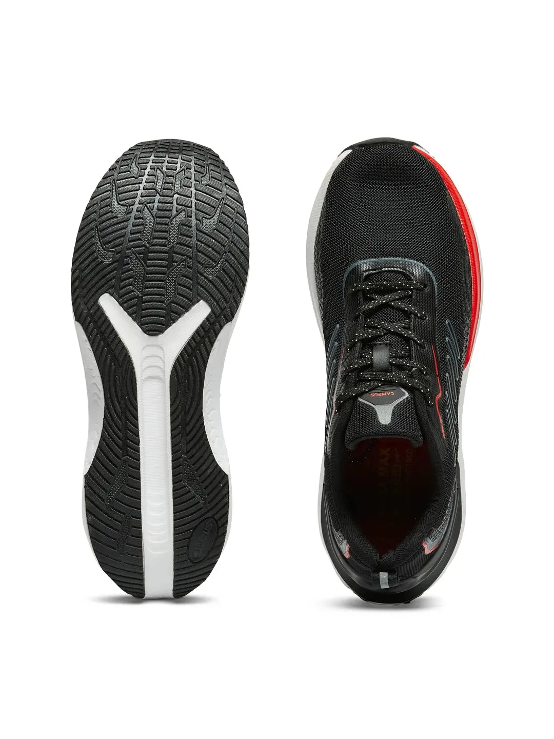 PEARSON Black Men's Running Shoes sold by Campus Shoes product image thumbnail 4