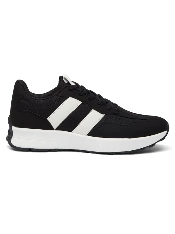 BRISK Black Men's Sneakers sold by Campus Shoes
