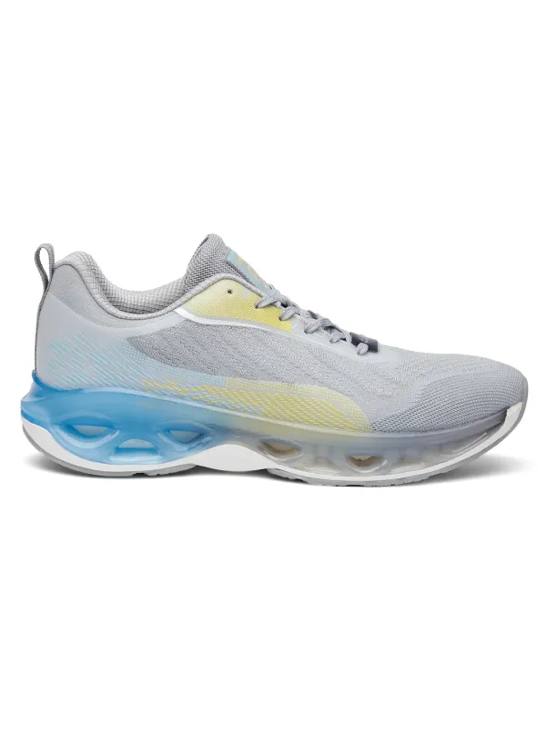 CRASH Grey Men's Running Shoes sold by Campus Shoes