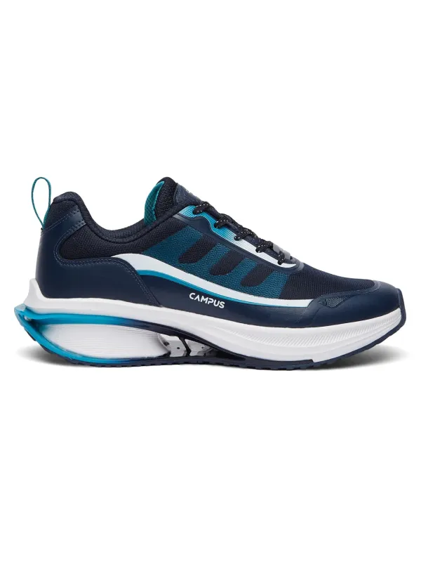 RUSTIK Navy Men's Running Shoes sold by Campus Shoes