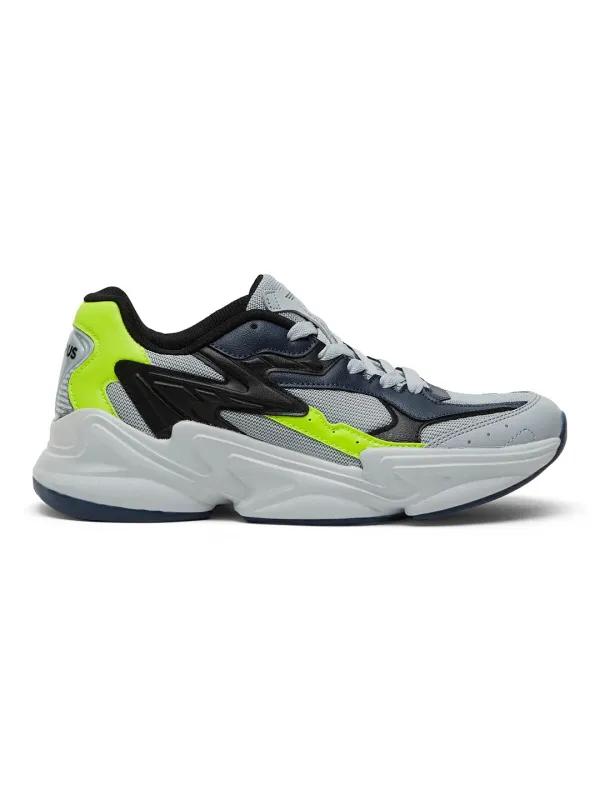 ASTRAL Grey Men's Sneakers sold by Campus Shoes