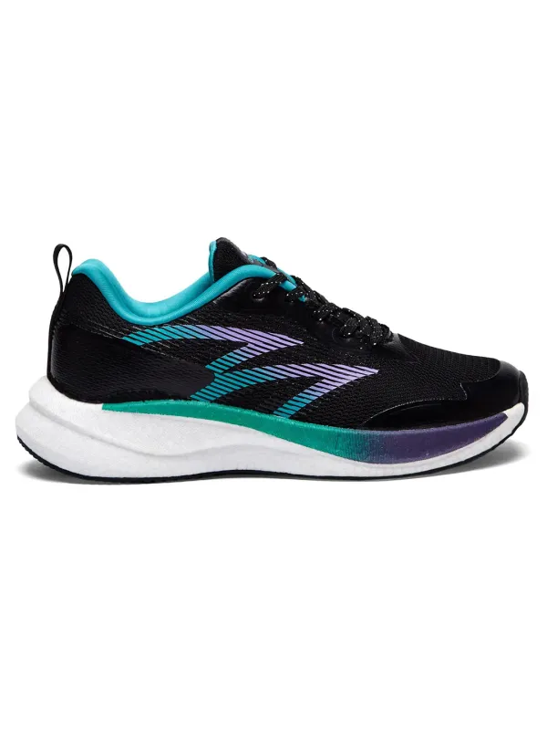 HAZZLE Black Women's Running Shoes sold by Campus Shoes