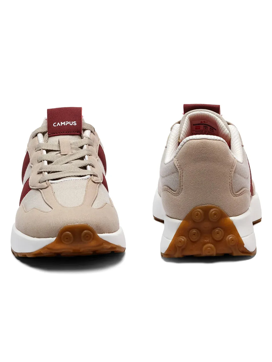 BRISK Beige Men's Sneakers sold by Campus Shoes product image thumbnail 3